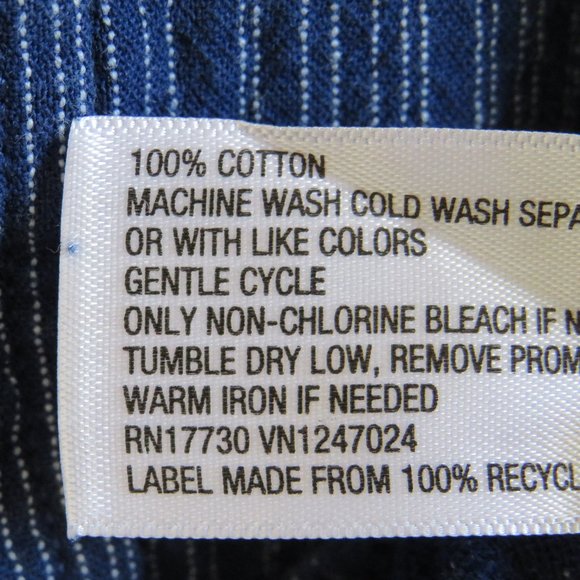 Goodfellow* Men's Short Sleeve‎ Button Down Straight Hem Striped Shirt~ Size XXL - Picture 4 of 12